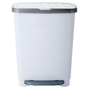 Basurero 25 Litros Plastico Blanco