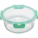 Contenedor de Alimento Redondo con Tapa Clip Vidrio 950 ml