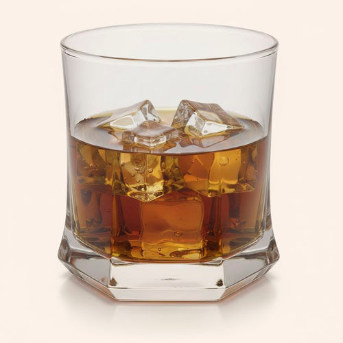 Set 6 Vasos Bajo de Vidrio 244 ml Transparente