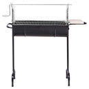Parrilla A Carbon Con Roldana Metal