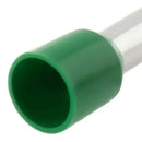 Ferrul verde para cable calibre 10AWG 100 unidades