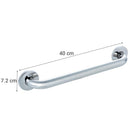 Barra de seguridad para bano 40 cm cromado
