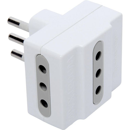 Enchufe Triple Estandar Blanco
