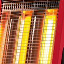 Estufa Infrarrojo Kfc-90 R Rojo/Negro