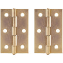 Set Bisagras L38 1,5 Zincado 2 un