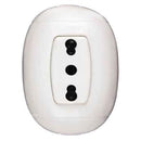 Enchufe Simple 10/16A Oval Bco