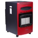 Estufa 15 Kg Hibrida Gas Gh-Hb62 Burdeo Rojo