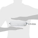 Asadera Rectangular 2.2 L Mediana para Horno 34 Cm