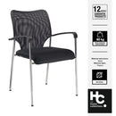 Silla Visita W-19 Negro