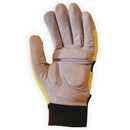 Guantes de Poliester L Amarillo