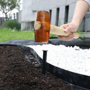 Set Borde Jardin PVC 4 cm 10 metros Negro