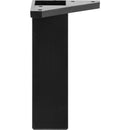 Pata cuadrada abs negro 40x150 mm