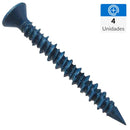 Tornillo Concreto Concreto 1/4 mm 3/16 4 unidad(es)