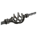 Set De 5 Balaustros Cuadrados 12 Mm Con 2 Pinas Para Barandas