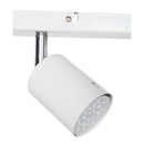 Barra Led Silo 3 Luces Acero Blanco