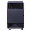 Estufa 15 Kg Hibrida Gas Gh-Hb62 Burdeo Rojo