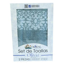Set De Toallas Otono Invierno 450 Gr Algodon 70X140 Cm Mix