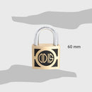 Candado 60 mm Bronce con Llaves