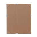 Espejo Decorativo Forma Rectangular 69x84 cm Negro Geo