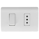 Enchufe 10A + Int 9/12 Gen Bco