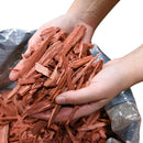 Mulch rustico decorativo 30 litros rojo