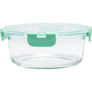 Contenedor de Alimento Redondo con Tapa Clip Vidrio 950 ml
