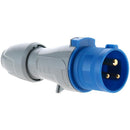 Enchufe Industrial Macho Volante 16 A 2P+T 220V