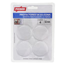 Protector Tope De Puerta Adhesivo Amortiguador Ruido 4 Unidades