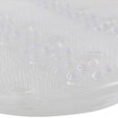 Piso de Ducha Antideslizante Masaje 38x76 cm PVC Transparente