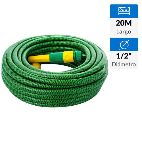 Set de manguera 20 m verde