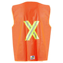 Chaleco De Malla Naranjo, Cintas Reflectantes Talla Unica