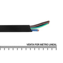 Cordon Electrico H03H2 3x0,5 mm2 Negro 1 metro(s)