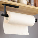 Portapapel Cocina Adhesivo Negro