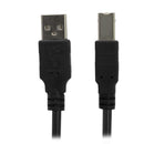 Cable para impresora 1,8 metros negro