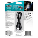 Linterna De Cabeza Recargable Hibrida De Metal 2000 Lumenes