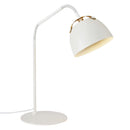 Lampara de Mesa Travola 1 Luz Gu10 Blanco