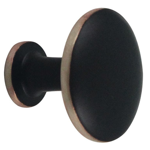 Pack 2 pomos clasic laton negro