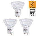 Pack 3 Ampolletas Led 4.3 W Gu10 430 Lm Luz Calida