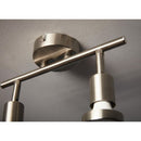 Barra Led Bisel 2 Luces Metal Gris