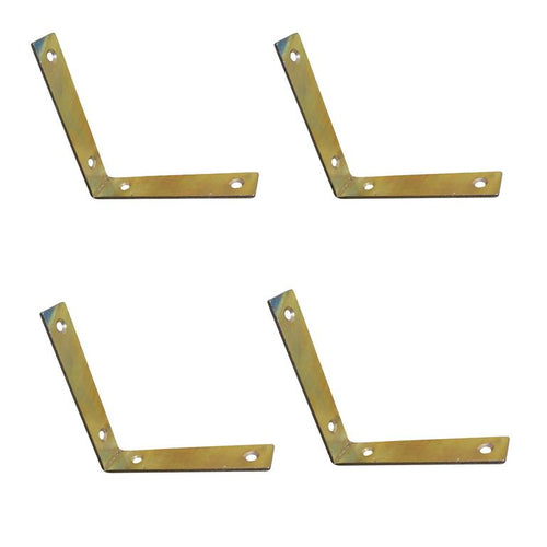 Set de escuadras para silla 3" 4 unidades