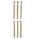 Tornillo Turbo Screw Madera Madera 2-3/4 Pulg 10 Mm 6 U.