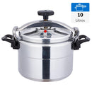 Olla a Presion 10 Litros Aluminio Comprezzo