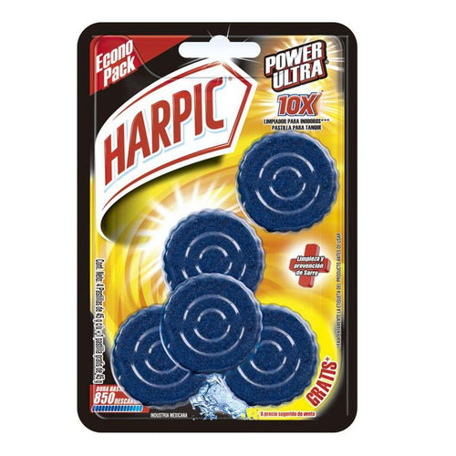 Pack De 5 Pastillas Para Inodoro Limpieza Total
