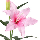 Vara Lirio Artificial 86 cm Rosado
