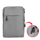 Mochila Porta-Notebook «Hope» 12L (Gris, Impresion Un Color)