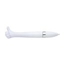 Boligrafo Plastico Me Gusta ( Blanco, Impresion Un Color)