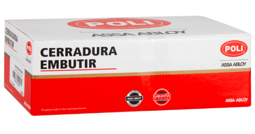 Cerradura Embutida Milano Black B40 Baño