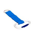 Llavero-Lanyard Mosqueton (Azul, Impresion Un Color)