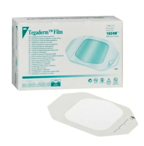 DM 3 TEGADERM 6CM X 7CM 1624W - CAJA X 100 UN