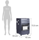 Estufa A Gas 11/15 Kg Radiacion E-4200-2 Negro